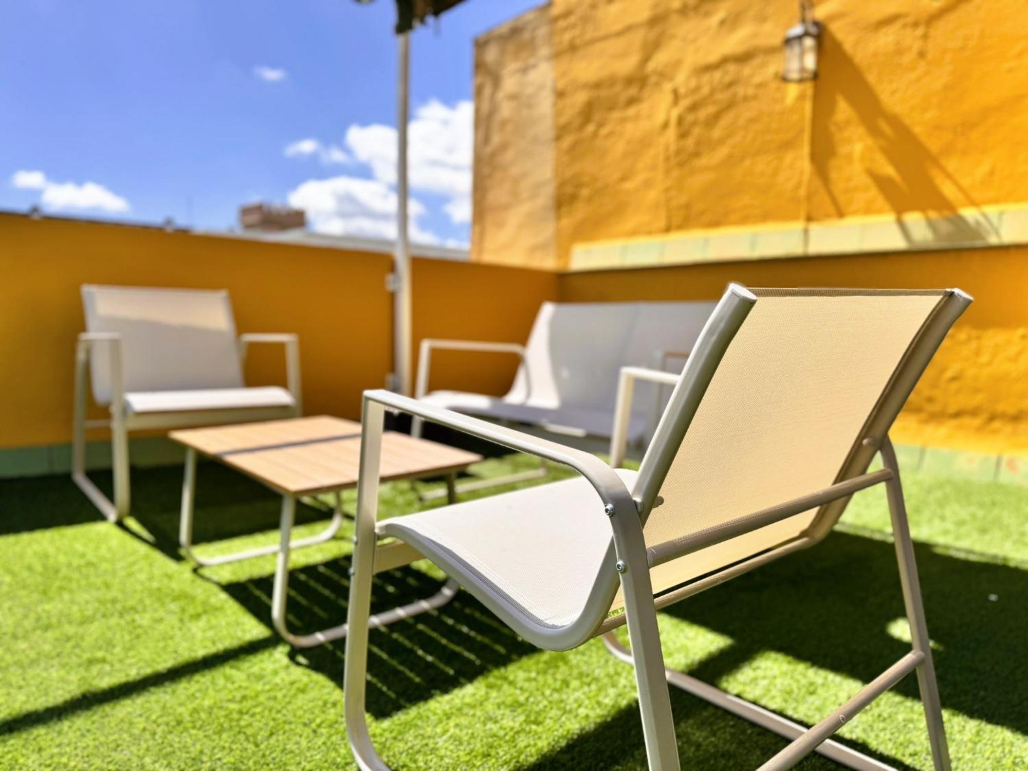 Duplex - Terraza Solarium - Alameda De Hercules Apartament *